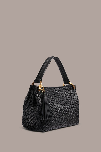 GLENWOOD WOVEN SHOULDER BAG