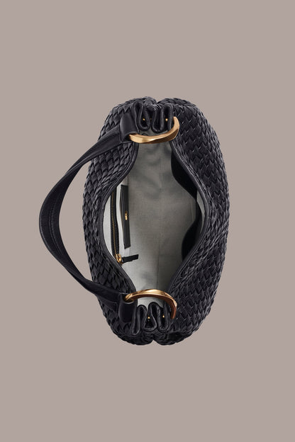 GLENWOOD WOVEN SHOULDER BAG