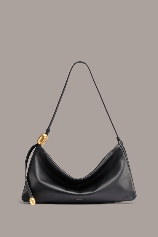VELVET LARGE SHOULDER BAG