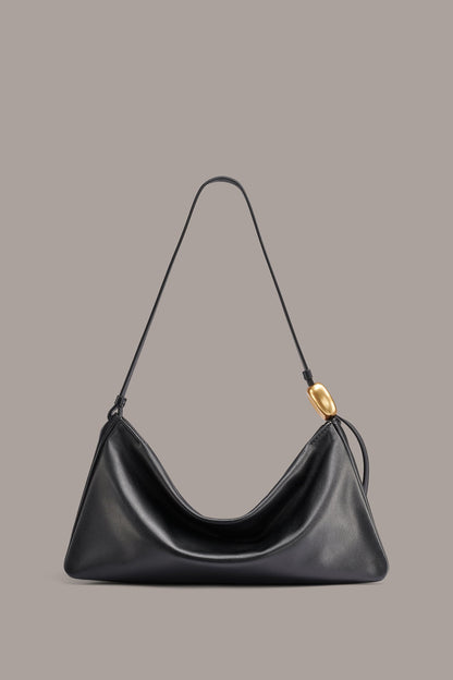 VELVET LARGE SHOULDER BAG