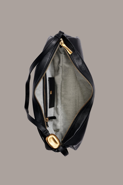 VELVET LARGE SHOULDER BAG