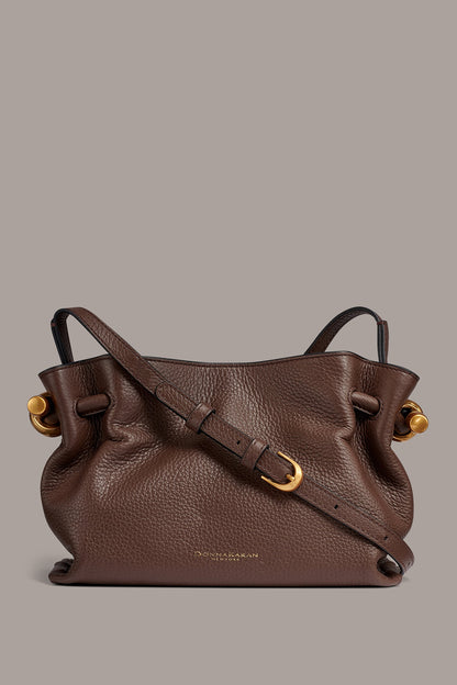 CASHMERE LEATHER CROSSBODY BAG