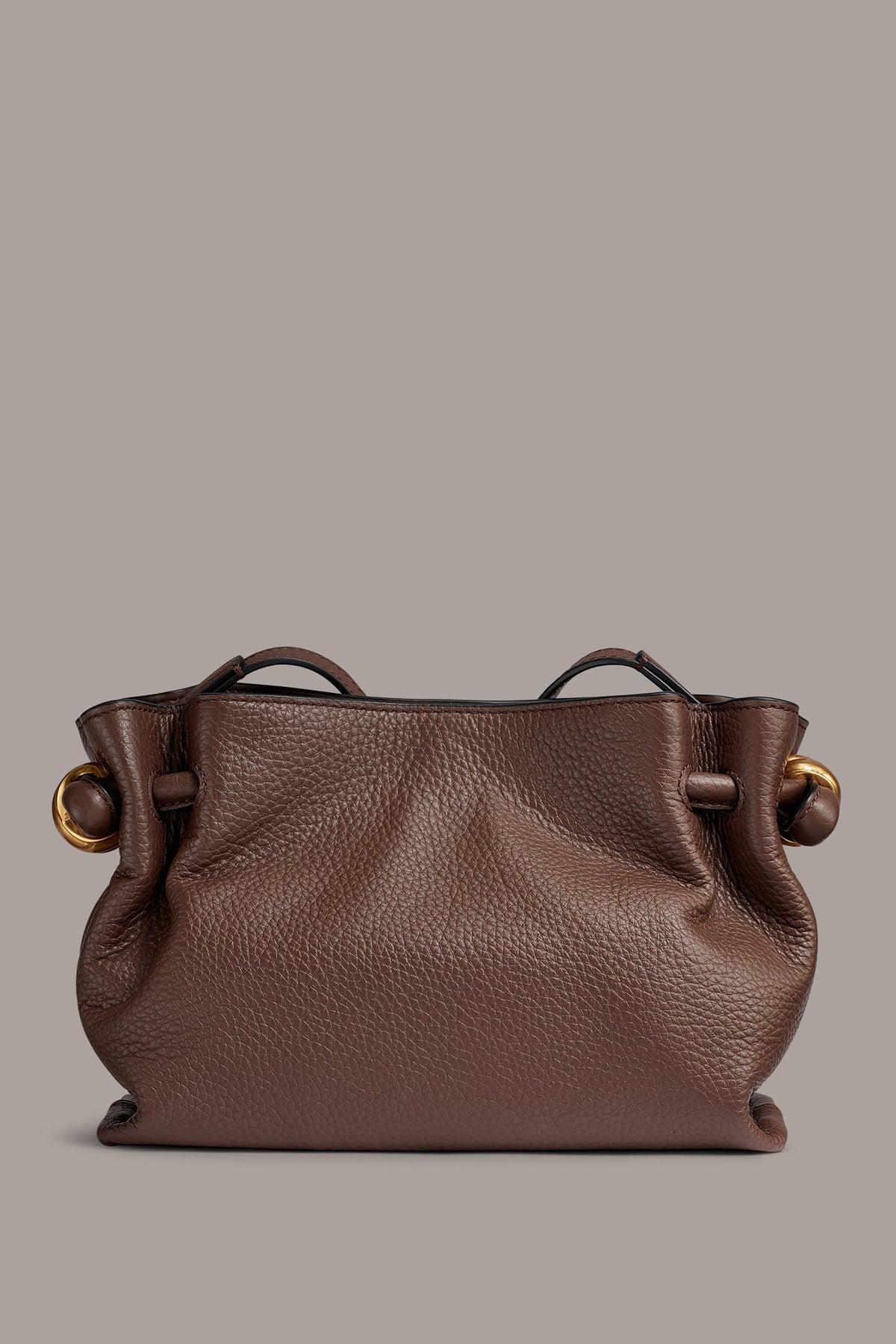 CASHMERE LEATHER CROSSBODY BAG
