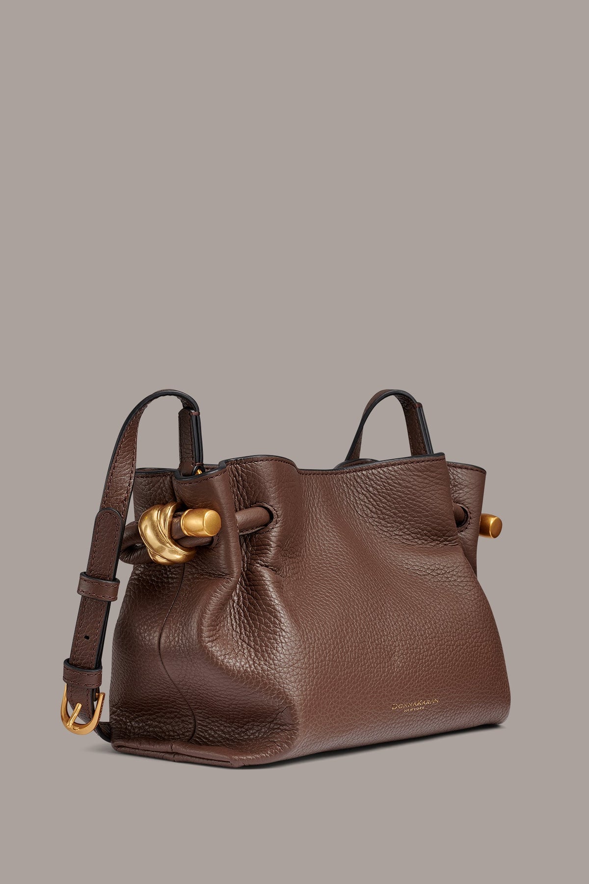 CASHMERE LEATHER CROSSBODY BAG