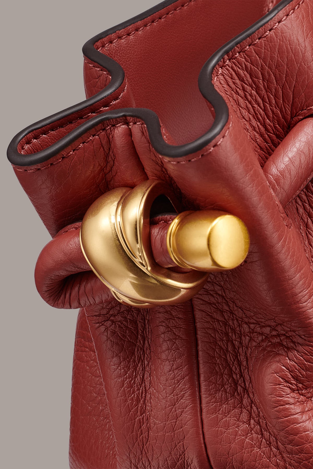 CASHMERE LEATHER CROSSBODY BAG