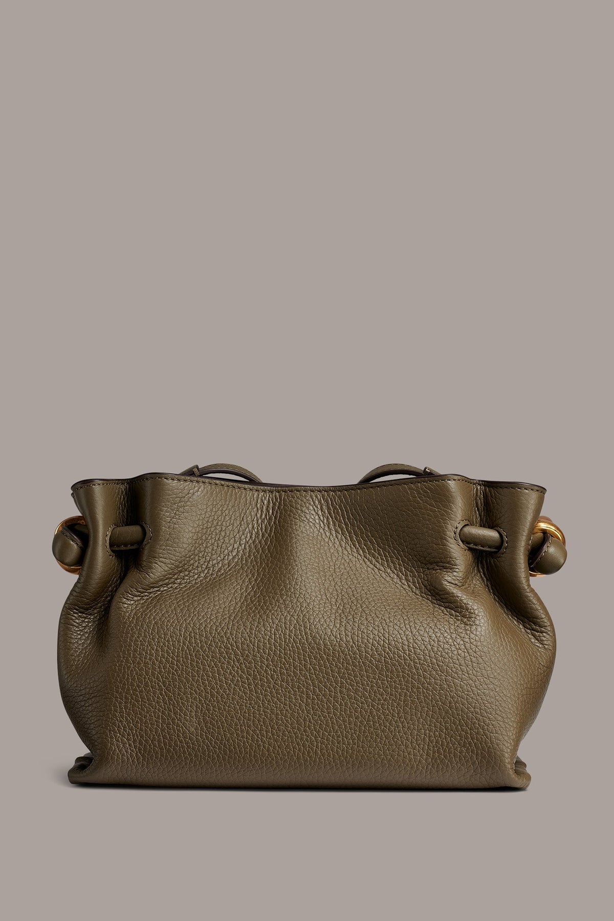 CASHMERE LEATHER CROSSBODY BAG