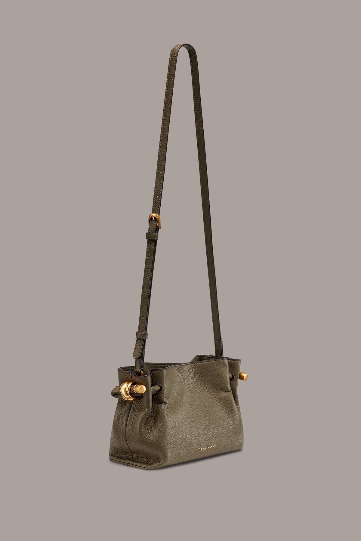 CASHMERE LEATHER CROSSBODY BAG