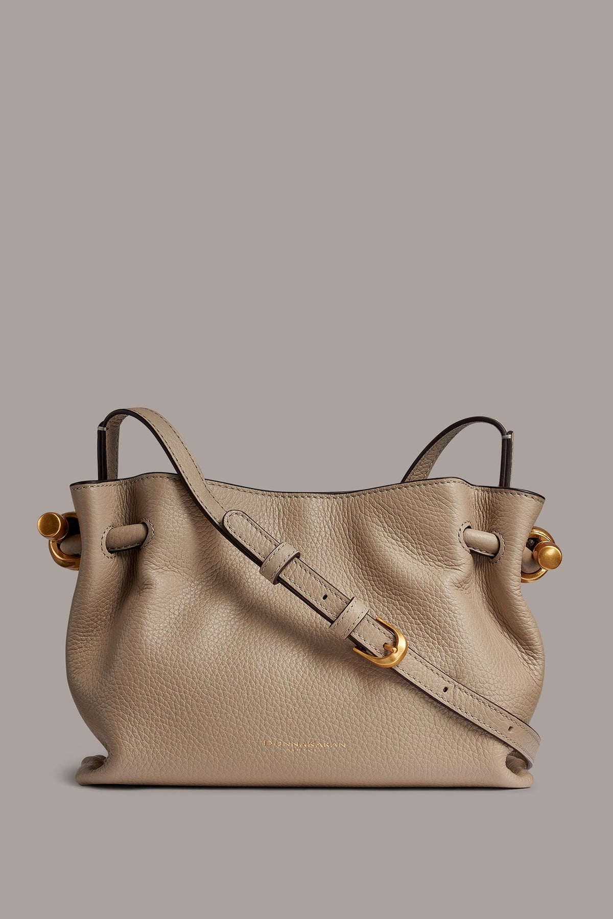 CASHMERE LEATHER CROSSBODY BAG