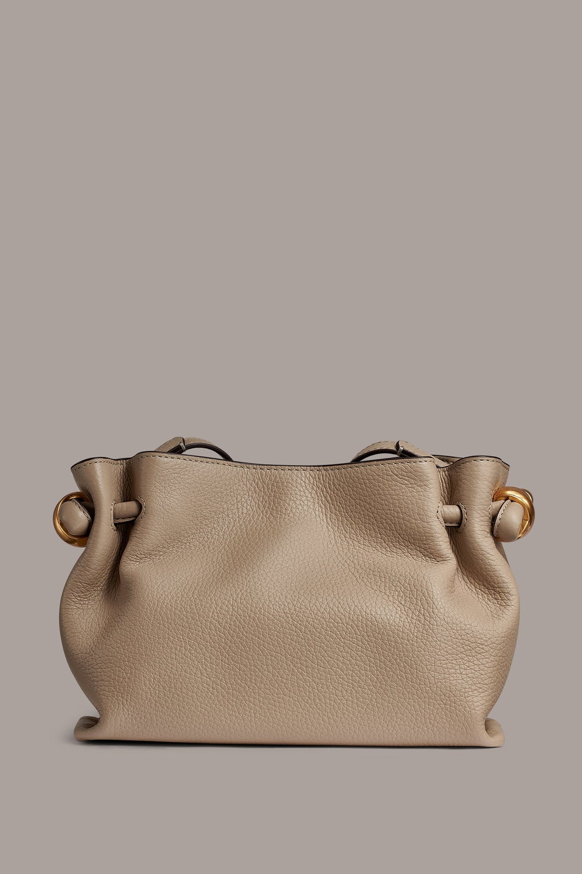 CASHMERE LEATHER CROSSBODY BAG