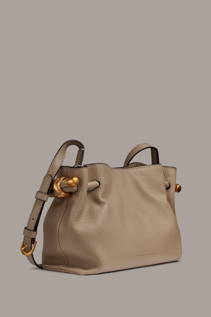 CASHMERE LEATHER CROSSBODY BAG