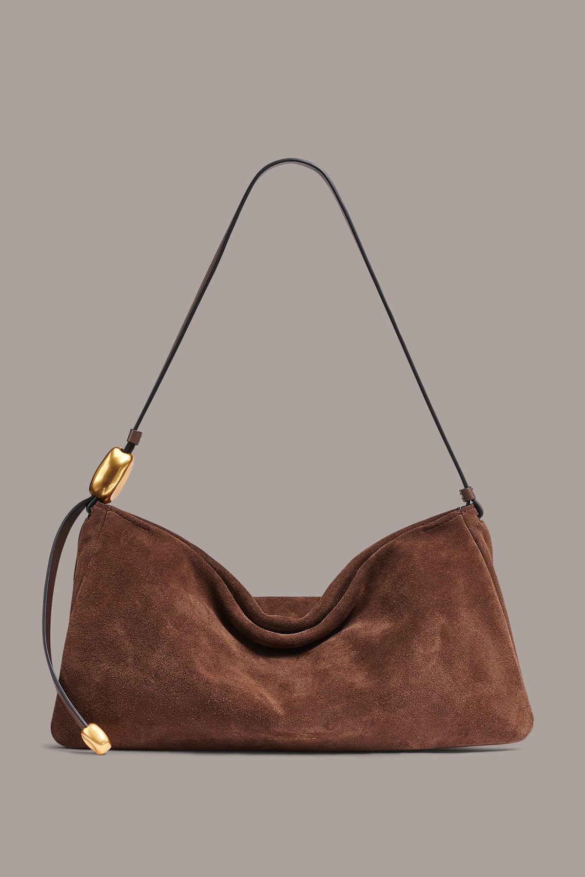 VELVET LARGE SHOULDER BAG