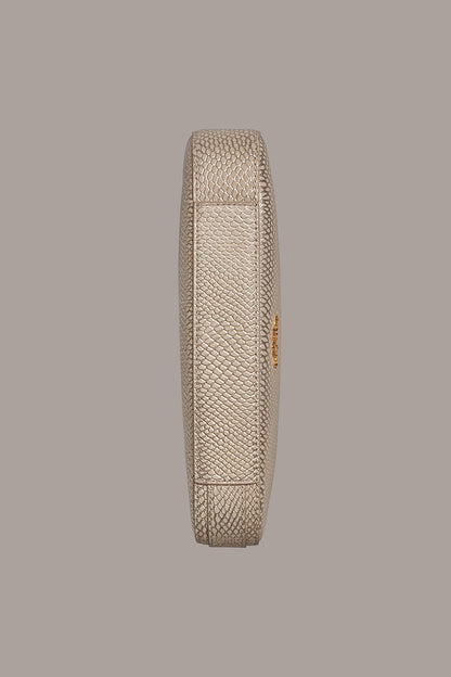 JERSEY METALLIC SNAKE-EFFECT SHOULDER BAG