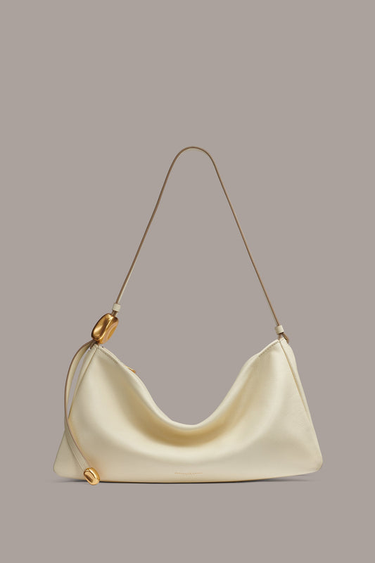 VELVET LARGE SHOULDER BAG