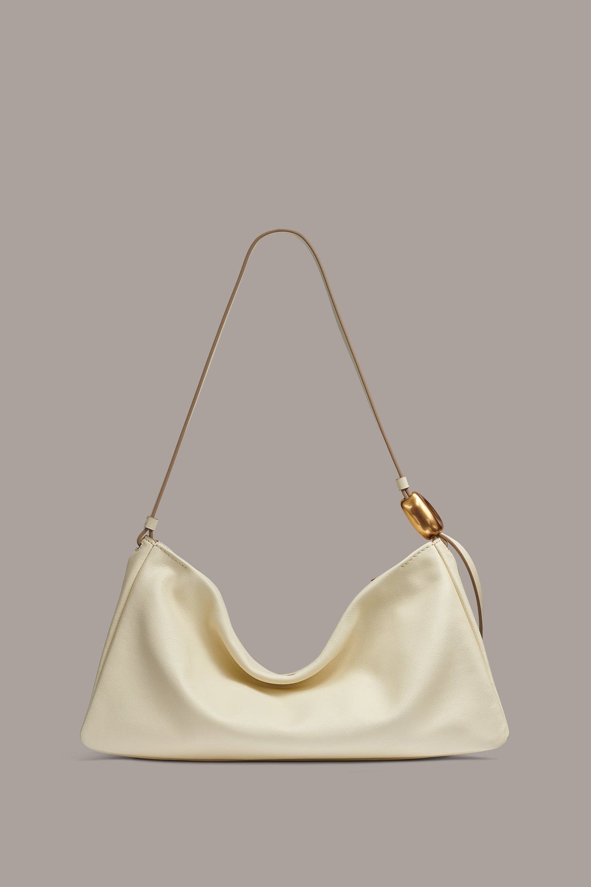 VELVET LARGE SHOULDER BAG