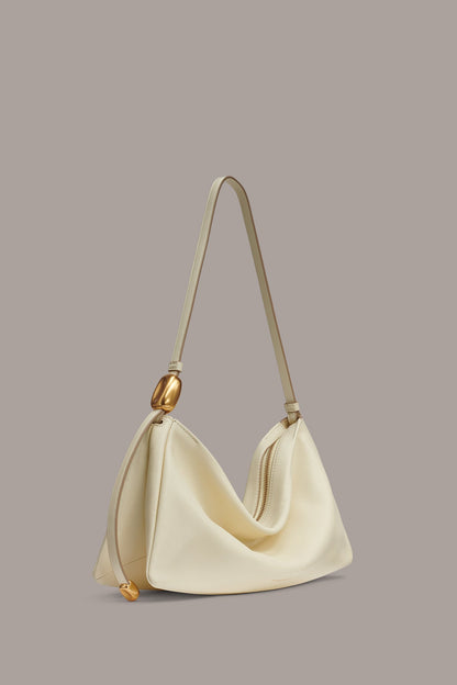 VELVET LARGE SHOULDER BAG