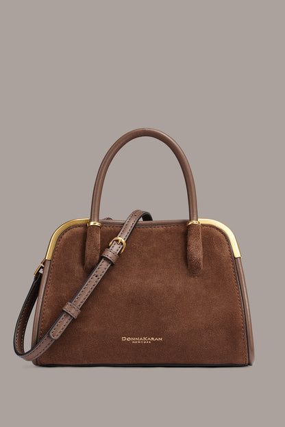 SATIN MINI SATCHEL