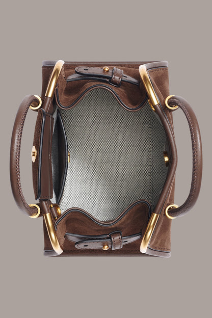 SATIN MINI SATCHEL