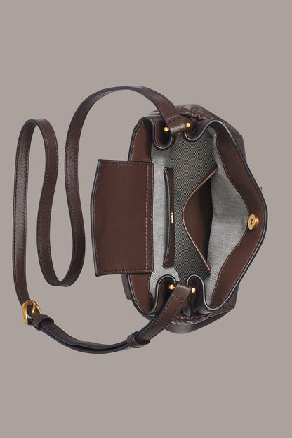 GINGHAM LOGO CROSSBODY