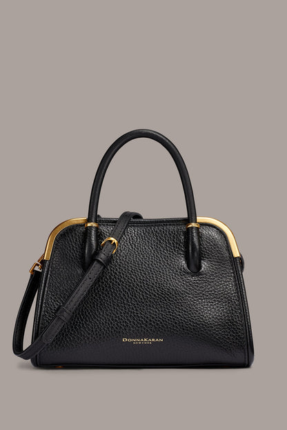 SATIN MINI SATCHEL