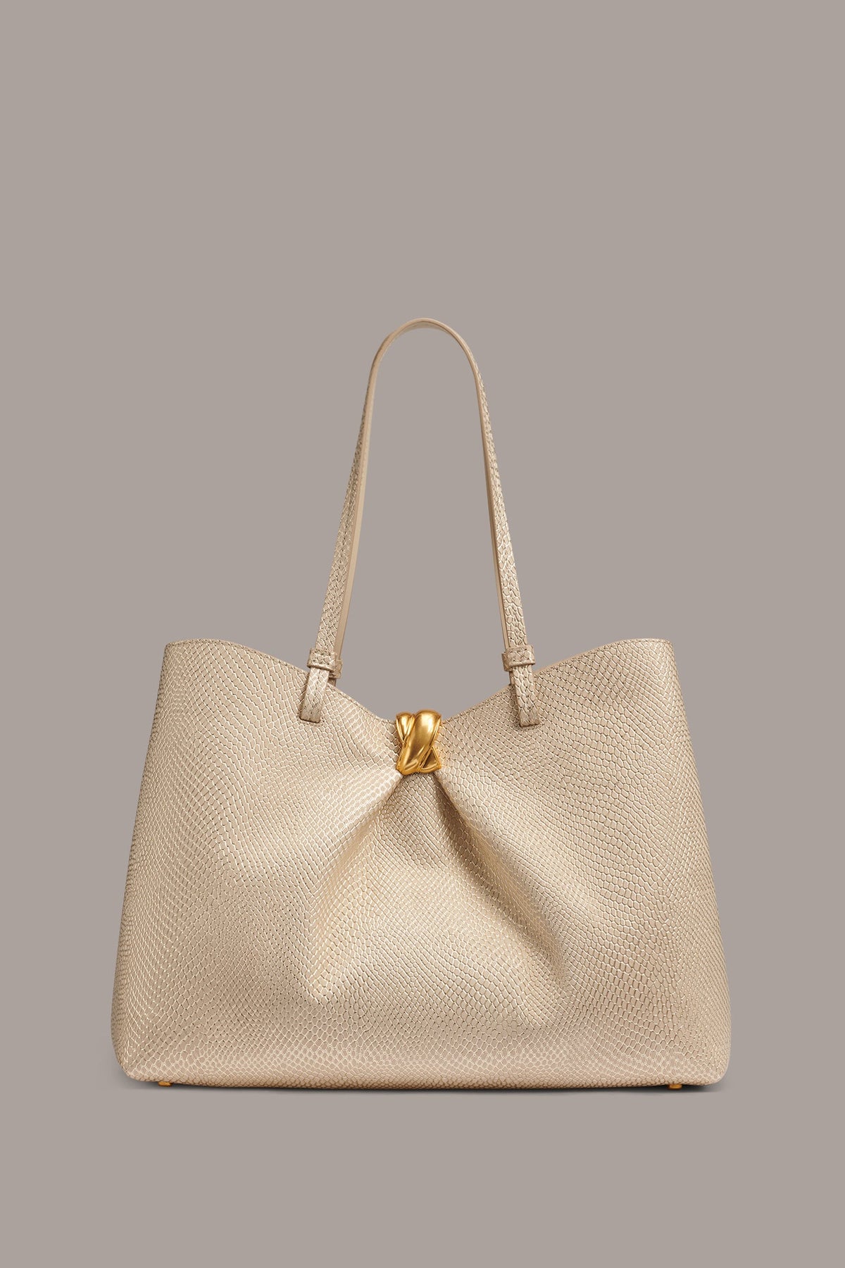 CAMBRIC SNAKE TOTE