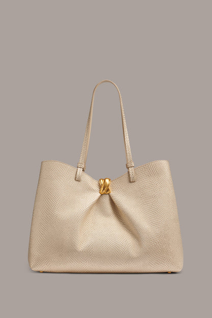 CAMBRIC SNAKE TOTE