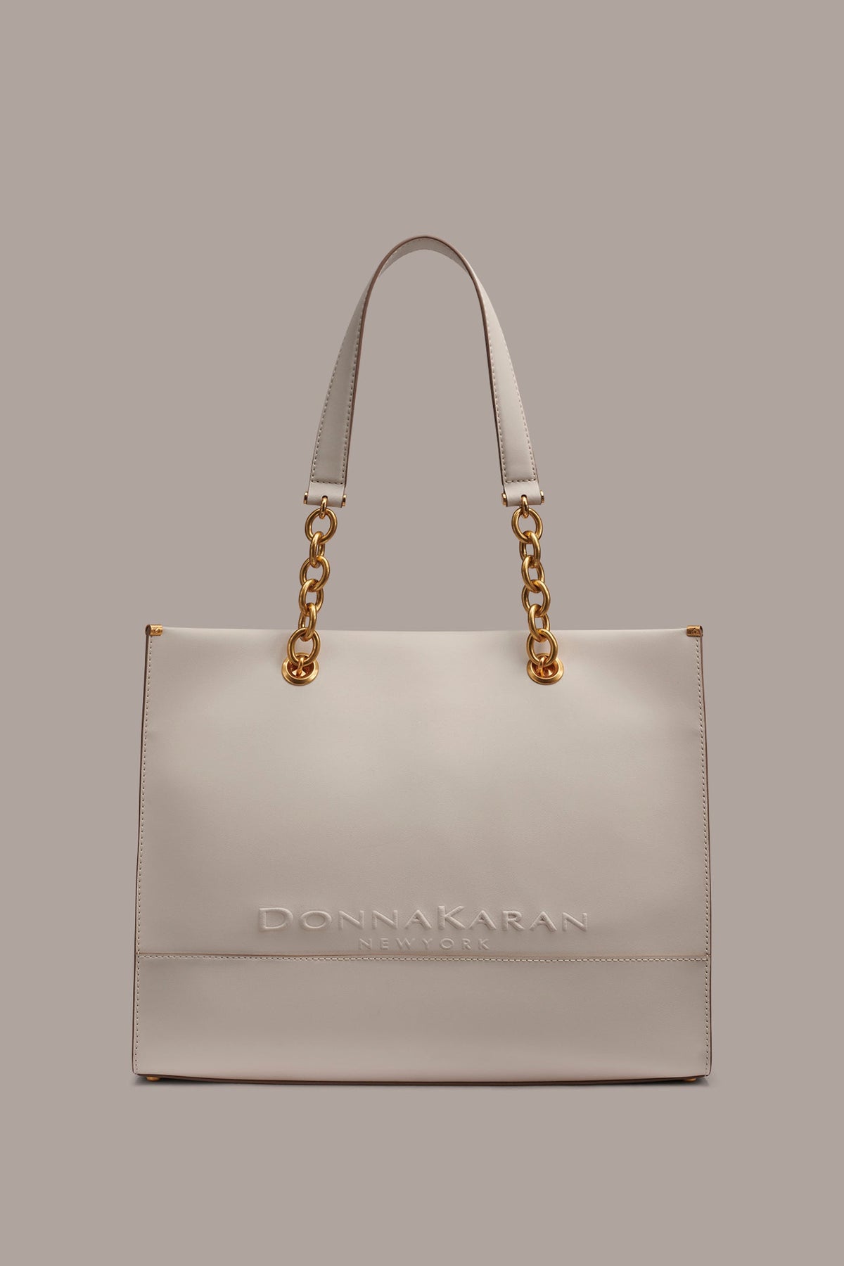 MERINO LEATHER LOGO TOTE