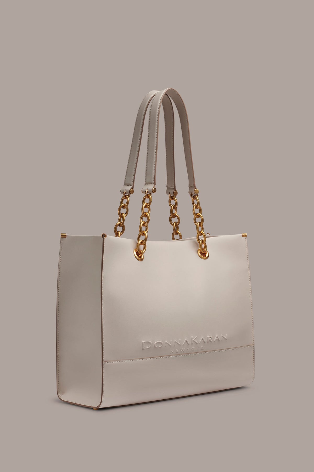 MERINO LEATHER LOGO TOTE