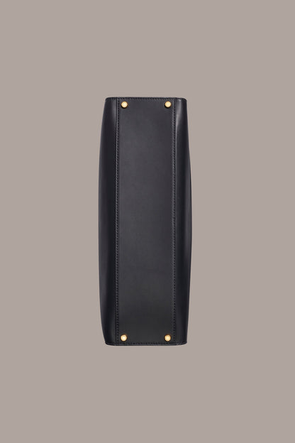 MERINO LEATHER LOGO TOTE