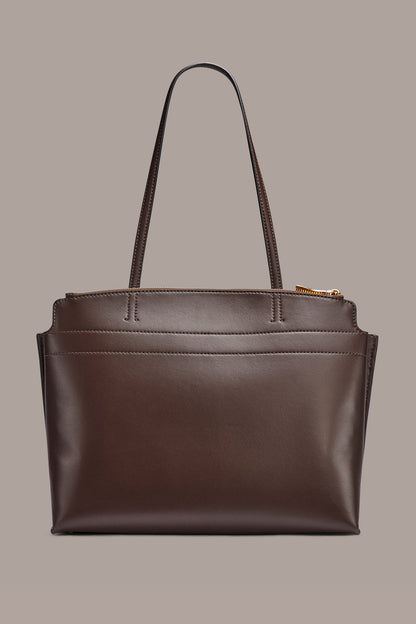 BRIDGEHAMPTON LEATHER TOTE