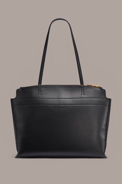 BRIDGEHAMPTON LEATHER TOTE