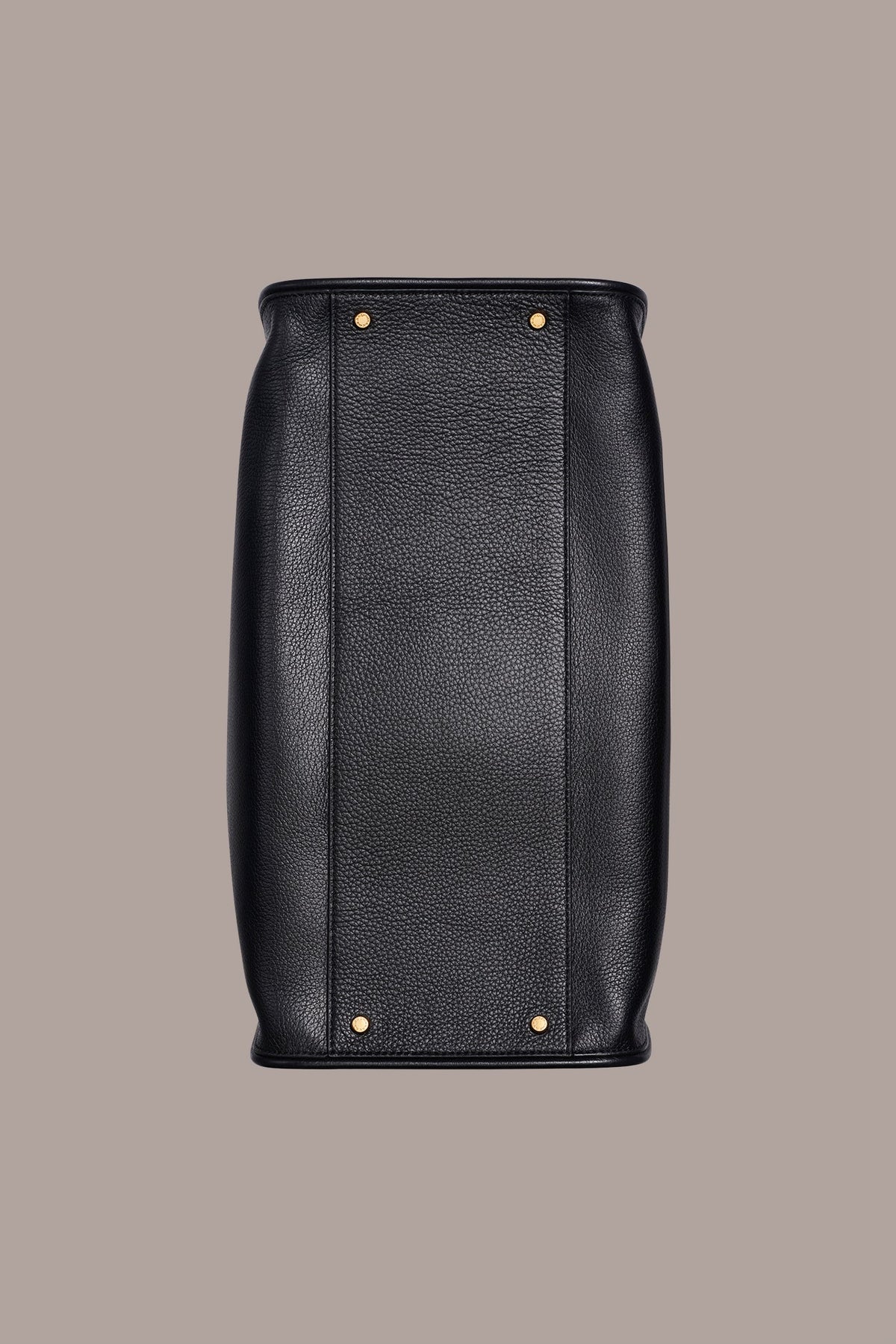 SATIN LEATHER TOTE
