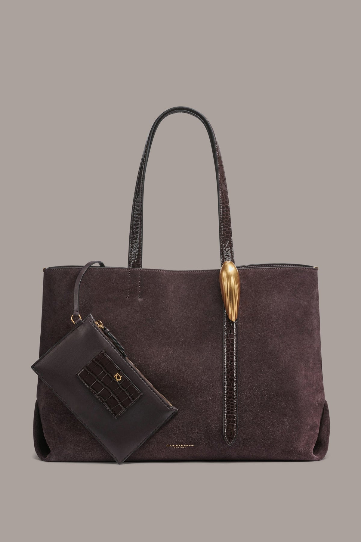 GEORGETTE SUEDE TOTE