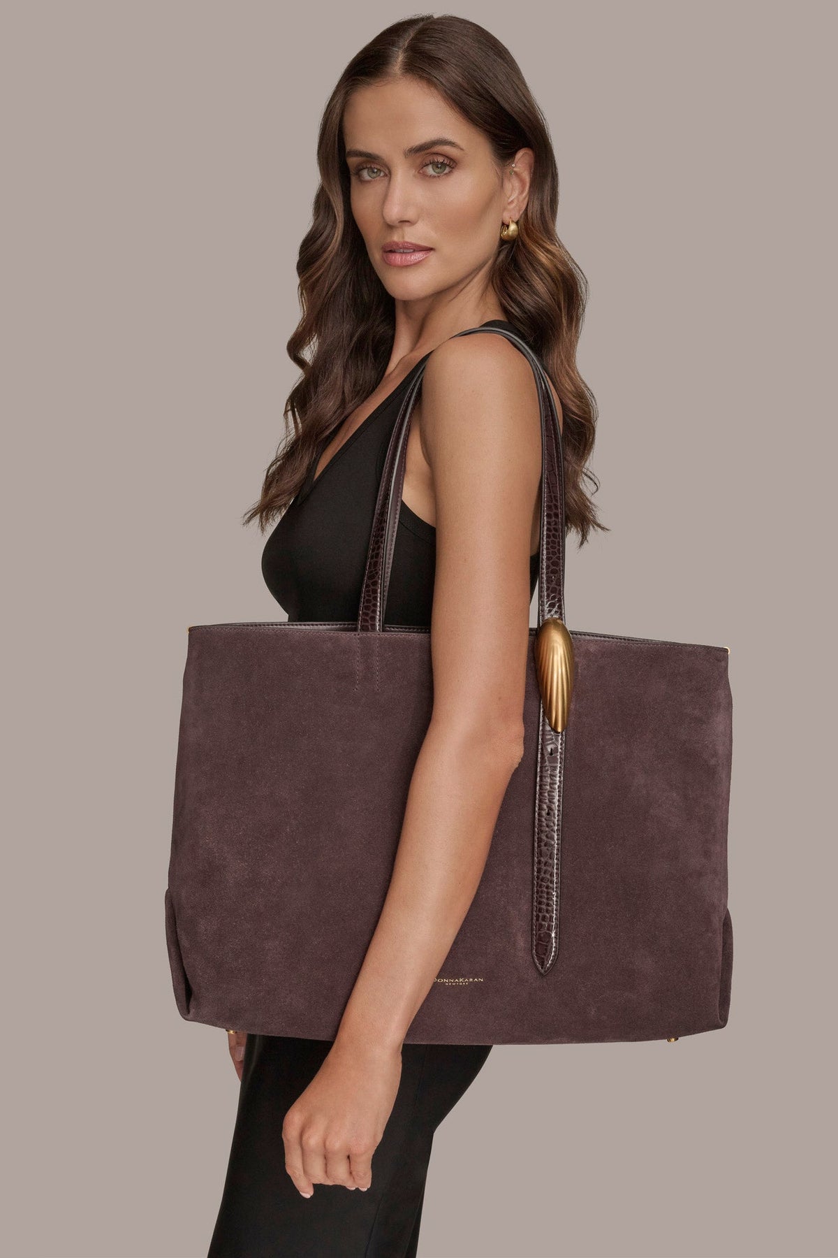 GEORGETTE SUEDE TOTE