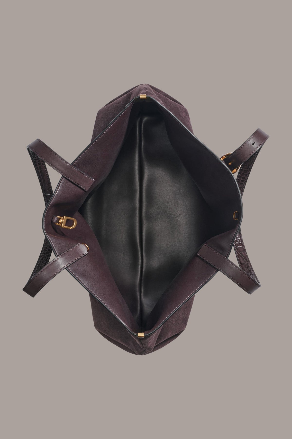 GEORGETTE SUEDE TOTE