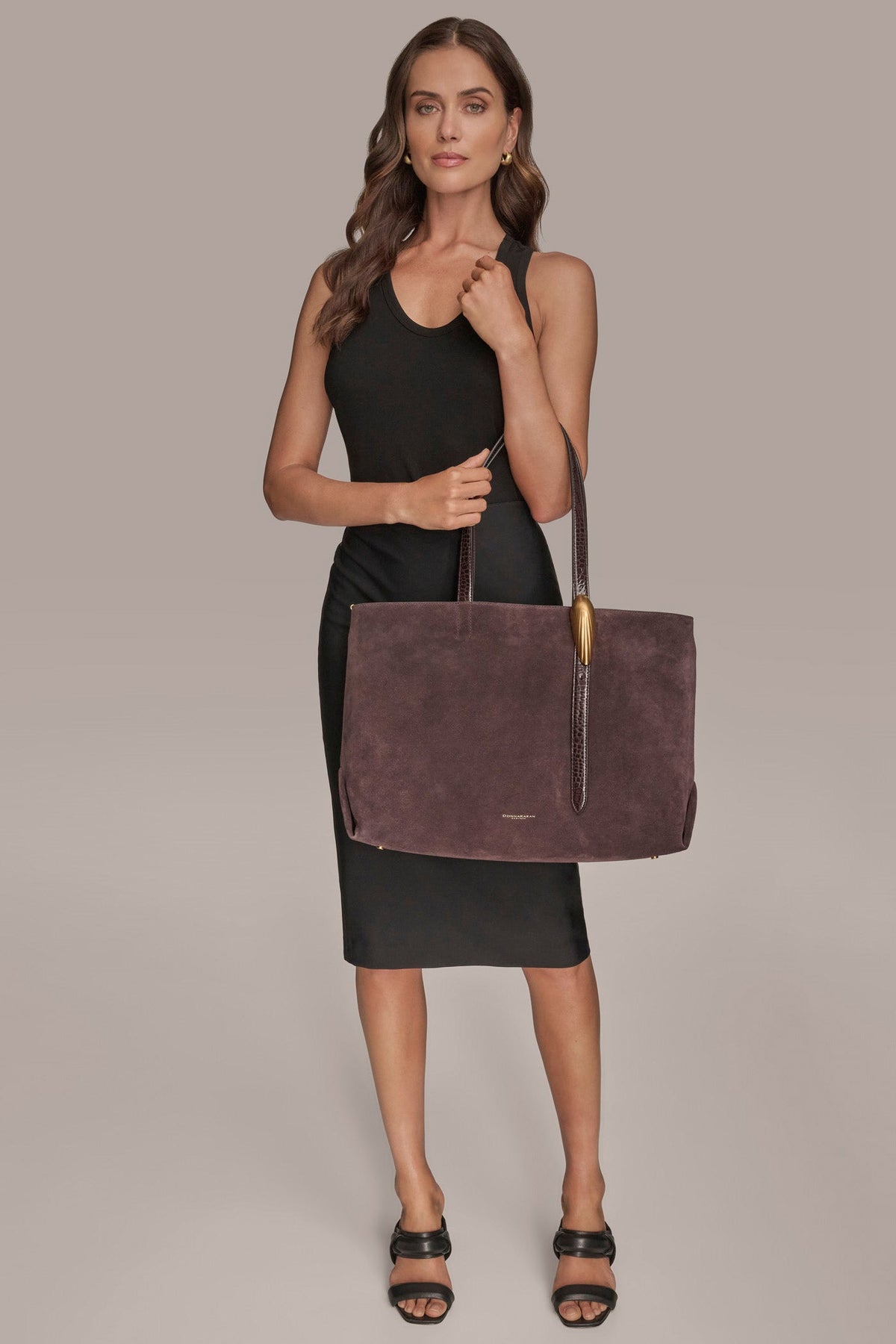 GEORGETTE SUEDE TOTE