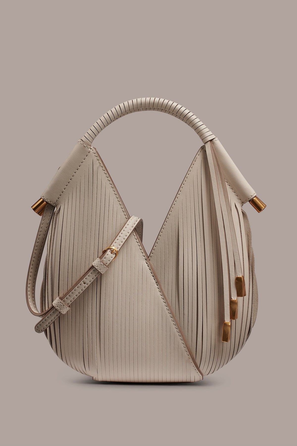 BALDWIN LASER-CUT LEATHER MICRO CROSSBODY BAG