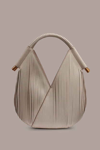 BALDWIN LASER-CUT LEATHER MICRO CROSSBODY BAG