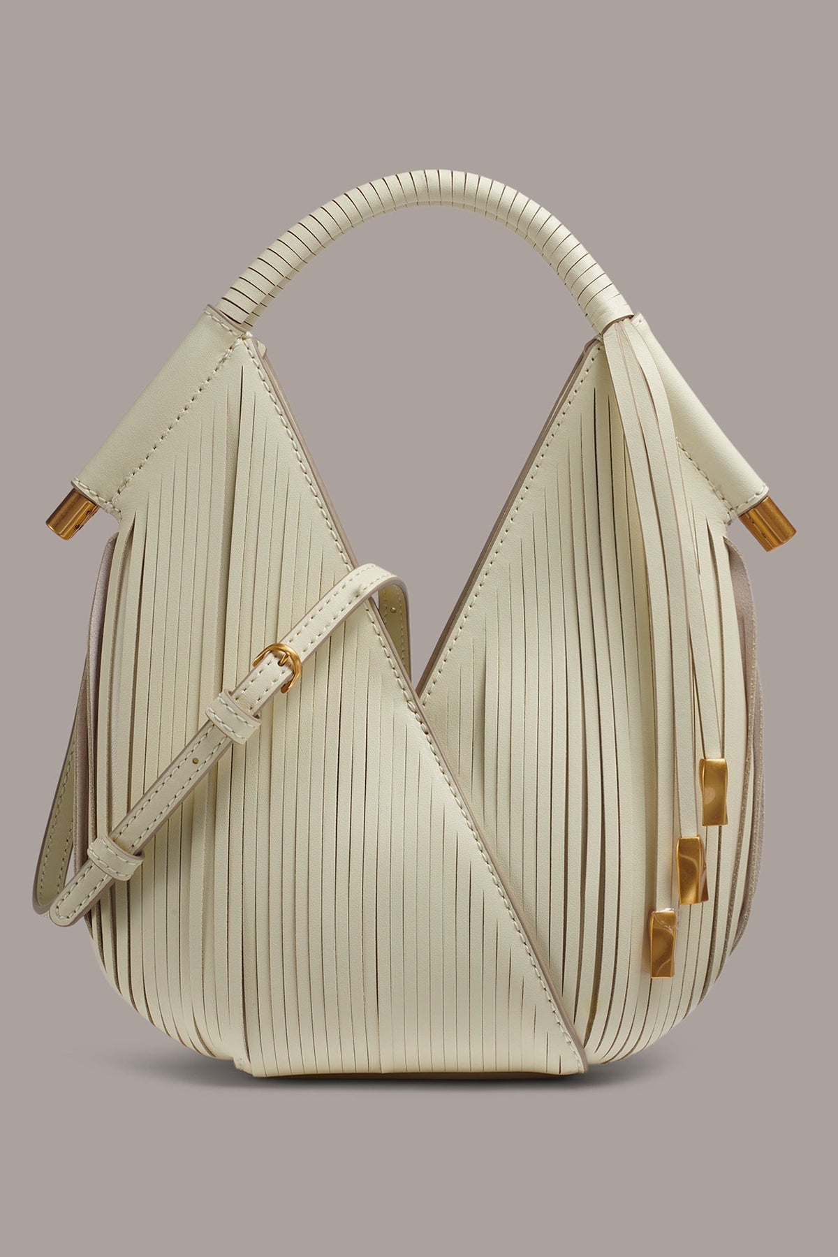 BALDWIN LASER-CUT LEATHER MICRO CROSSBODY BAG