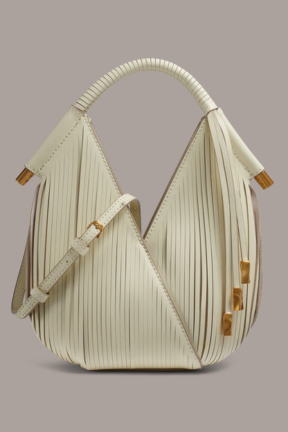 BALDWIN LASER-CUT LEATHER MICRO CROSSBODY BAG