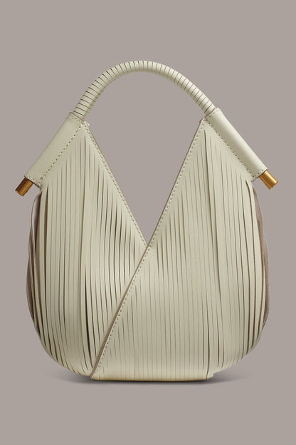 BALDWIN LASER-CUT LEATHER MICRO CROSSBODY BAG