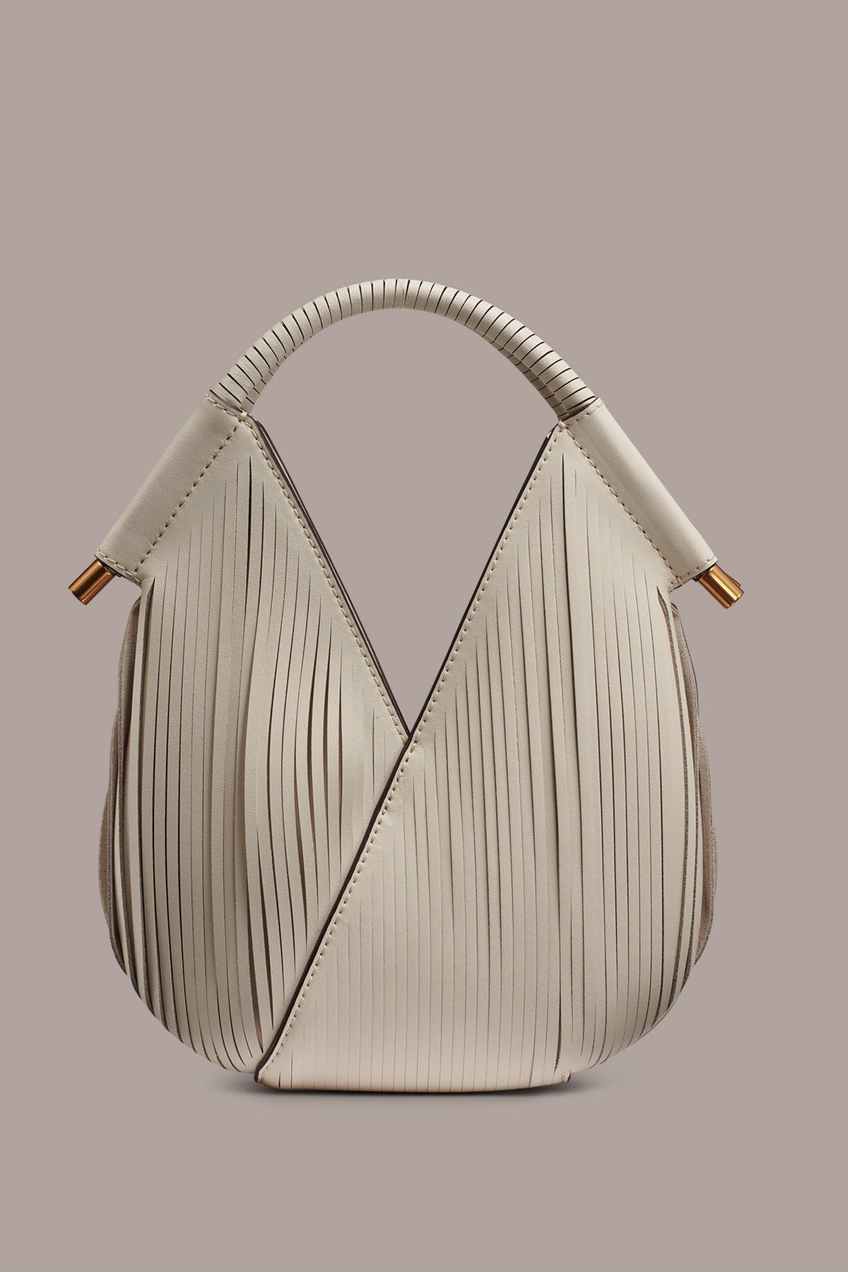 BALDWIN FLORAL LASER-CUT LEATHER MICRO CROSSBODY