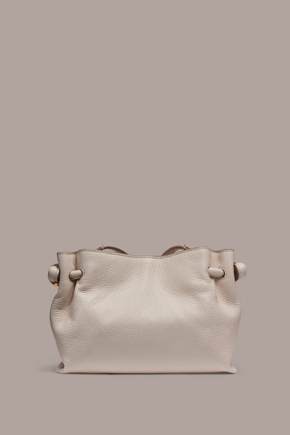 CASHMERE LEATHER CROSSBODY BAG