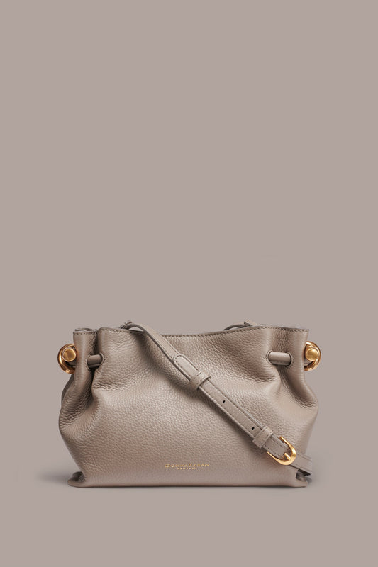 CASHMERE LEATHER CROSSBODY BAG