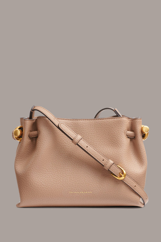CASHMERE LEATHER CROSSBODY BAG