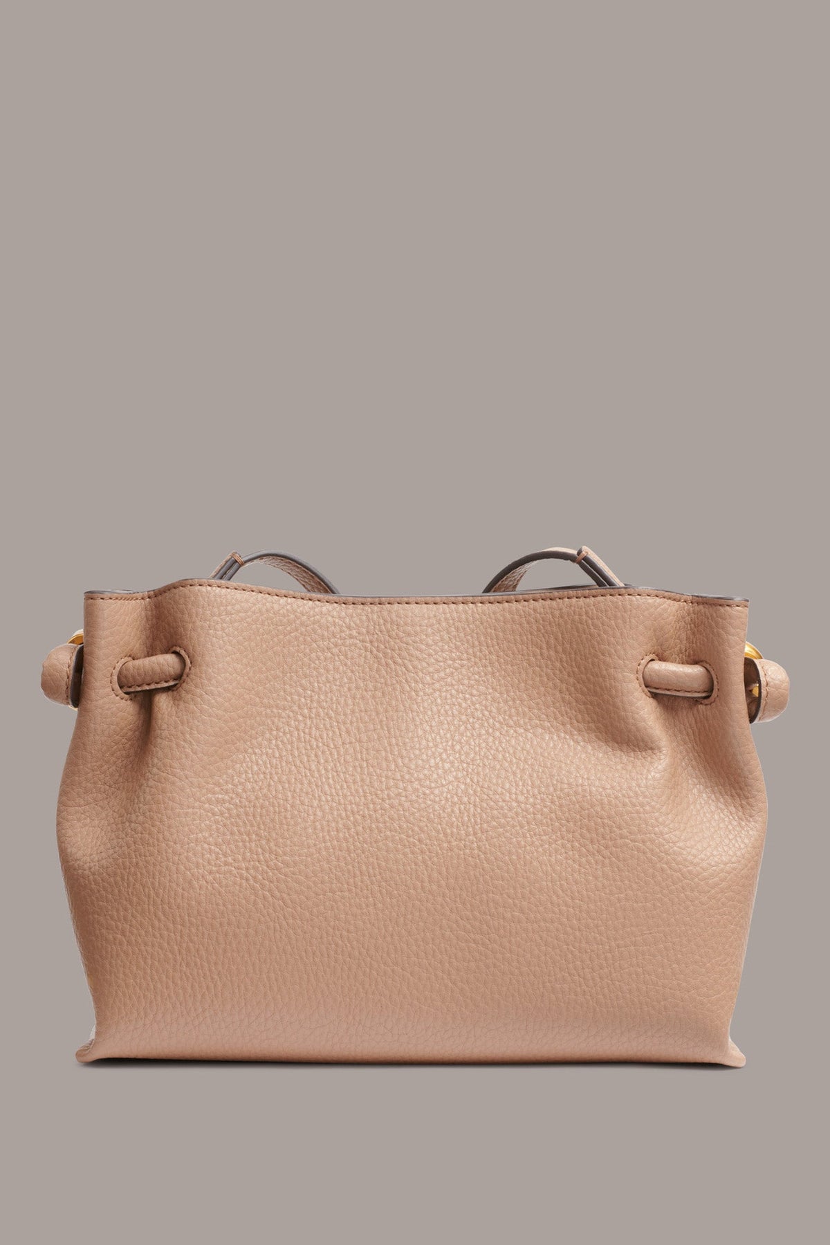 CASHMERE LEATHER CROSSBODY BAG