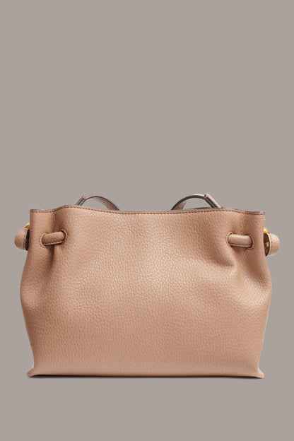 CASHMERE LEATHER CROSSBODY BAG