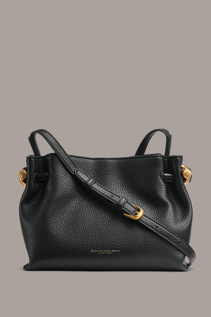 CASHMERE LEATHER CROSSBODY BAG