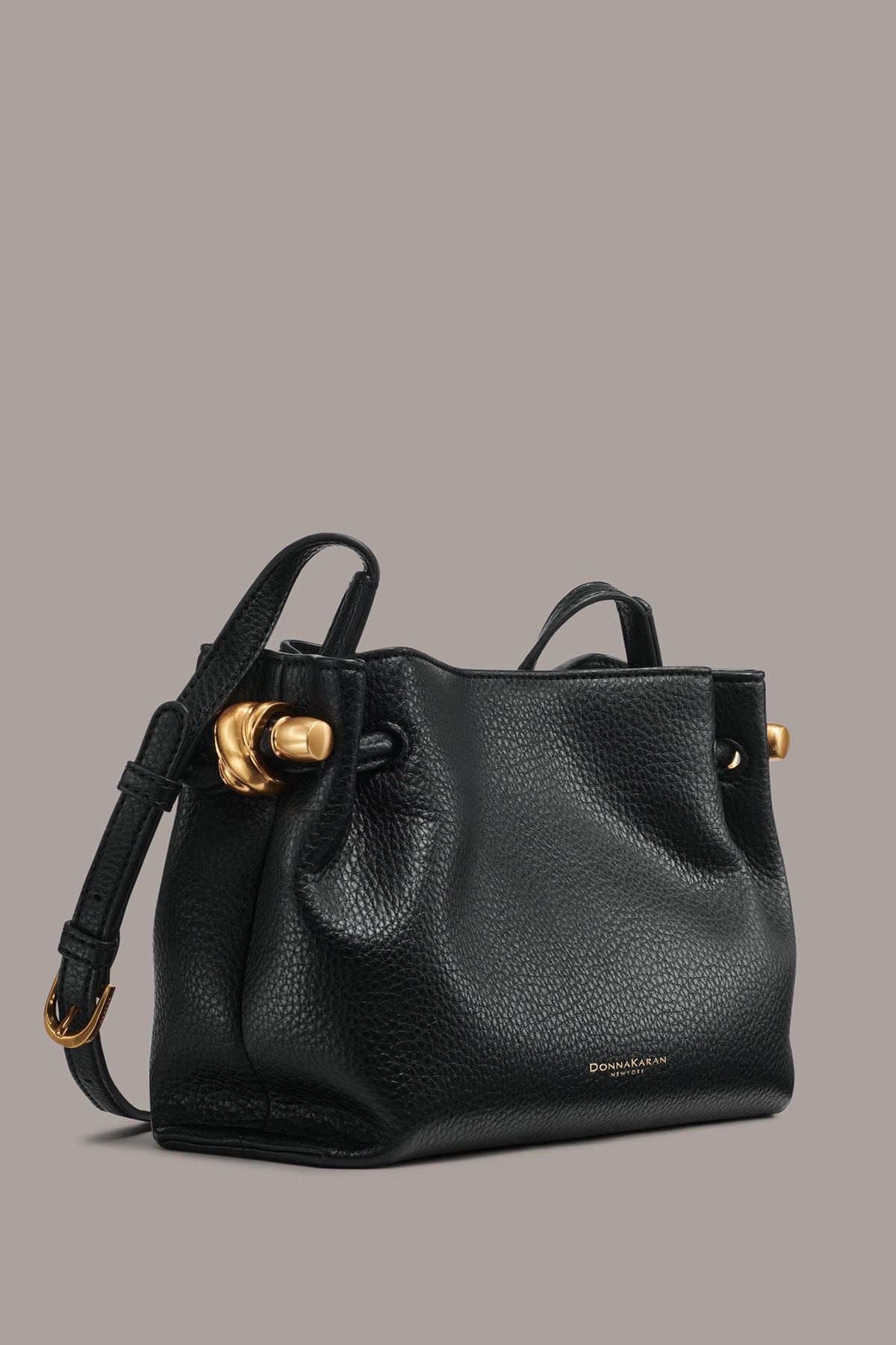 CASHMERE LEATHER CROSSBODY BAG
