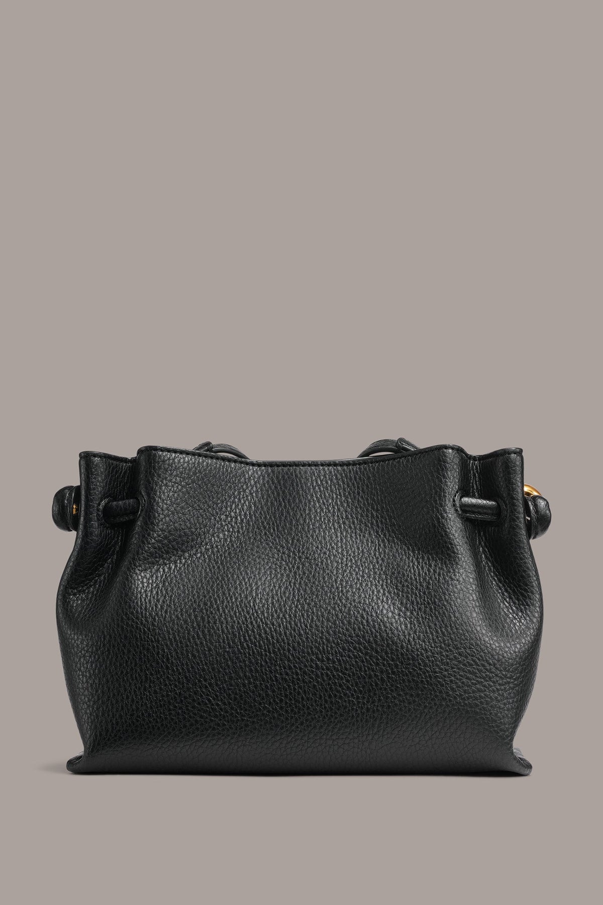 CASHMERE LEATHER CROSSBODY BAG