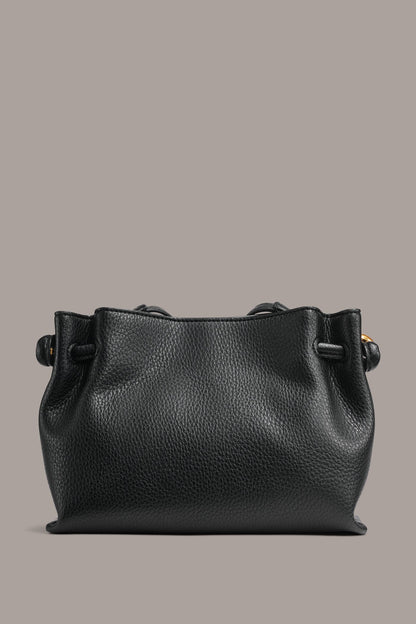 CASHMERE LEATHER CROSSBODY BAG
